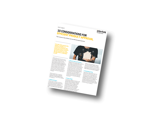 10 Considerations for an Efficient LSS Product Approval fact sheet