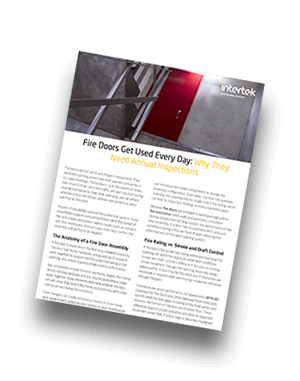 Intertek Insight: Fire Doors Inspection